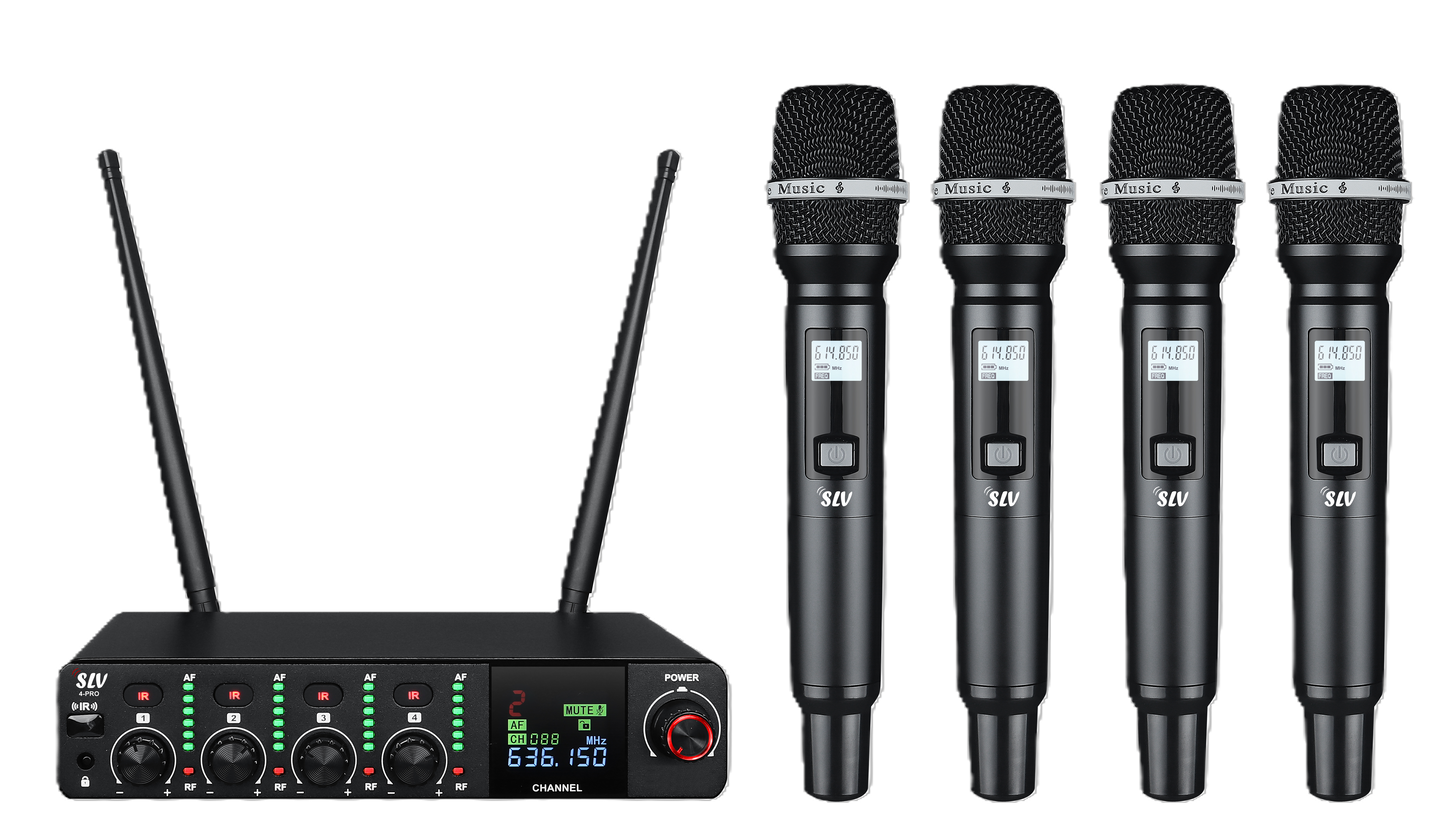 SLV 4-PRO WIRELESS MICROPHONE