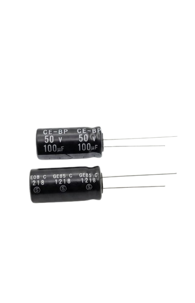 A262 100µF 50V Electrolytic Capacitor – Radial Lead Capacitor (High Reliability)