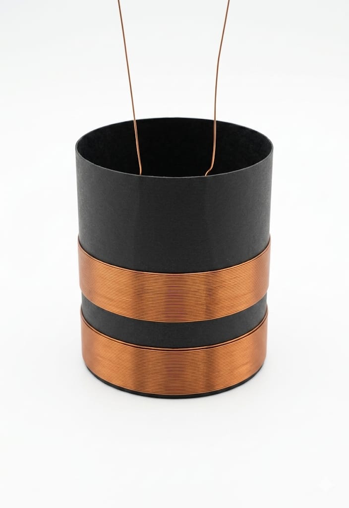 B12 3 Inch Copper Voice Coil for Woofer – Heavy Duty Speaker Coil for Recone & Repair