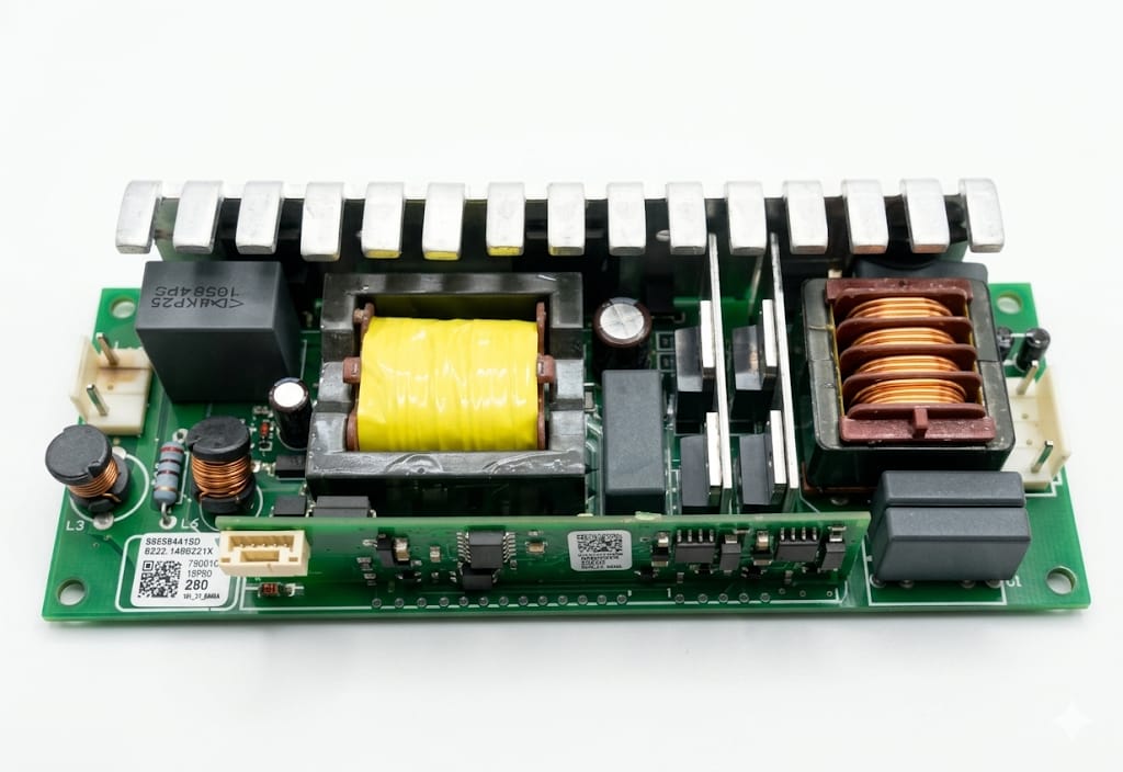 C100 10R 280 Industrial Power Supply Circuit Board with Transformer & Heat Sink