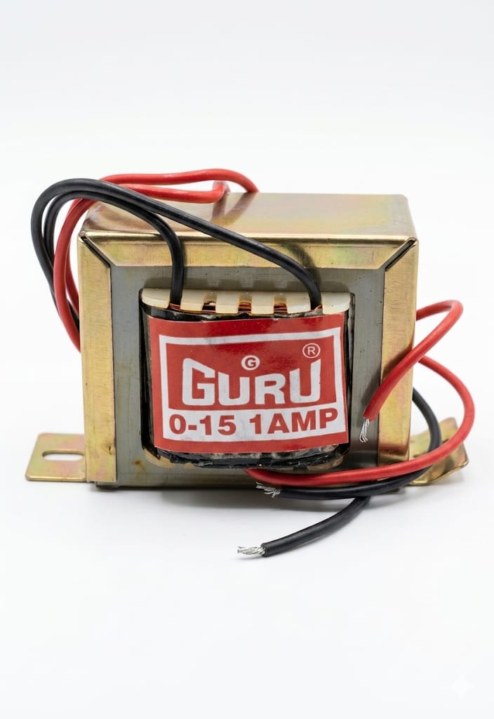 C104 Guru 0–15V 1A Step-Down Transformer – Heavy-Duty AC Power Transformer