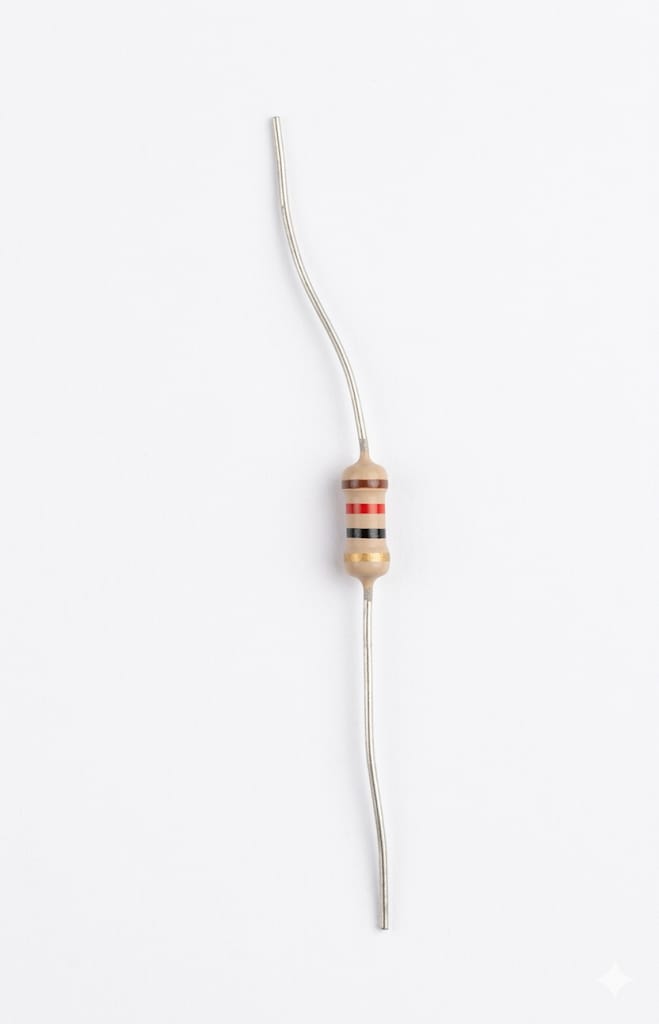 C31 22 Ohm Carbon Film Resistor – 1/4 Watt (0.25W) ±5% Tolerance – General Purpose Through-Hole Resistor (25PCS)