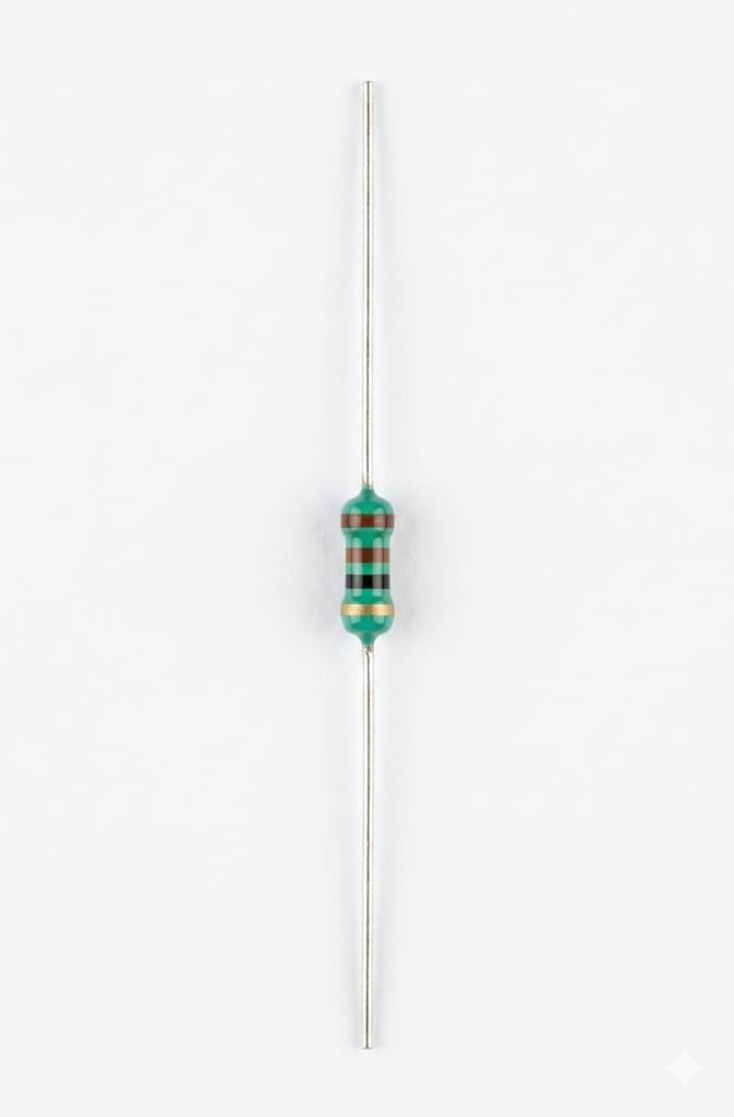 C57 1.5 Ohm ($\Omega$) 1/4 Watt Metal Film Resistor – 5% Tolerance (Brown, Green, Gold, Gold) (45PCS)