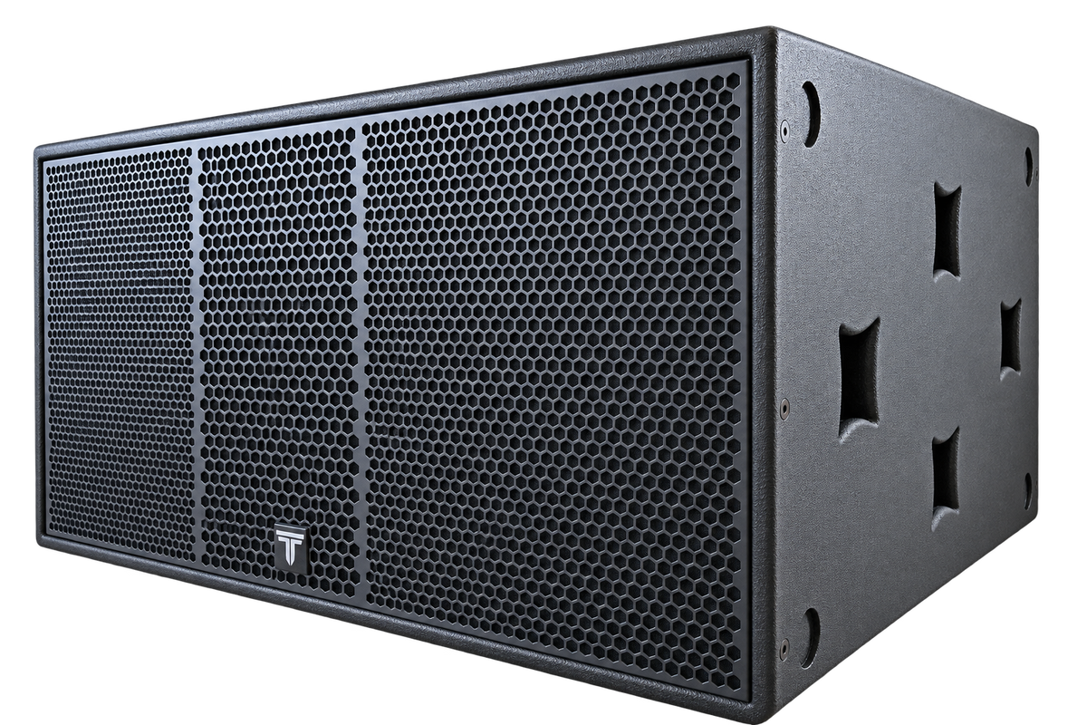 ES218 Dual 18-Inch 5000W Ferrite Subwoofer Bass Cabinet