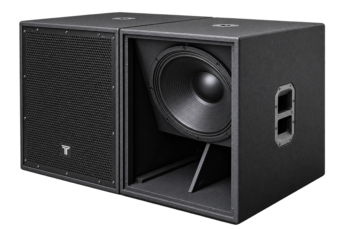 Turbo Audio TA118 Single 18-Inch Subwoofer – 1200W RMS Professional DJ Bass