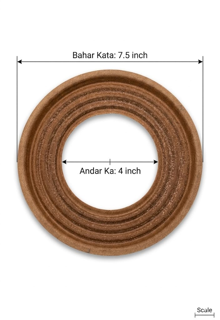 S7 7.5 Inch Speaker Spider (4 Inch Inner Diameter) – Premium Fabric Damper for Woofer Repair & Recone