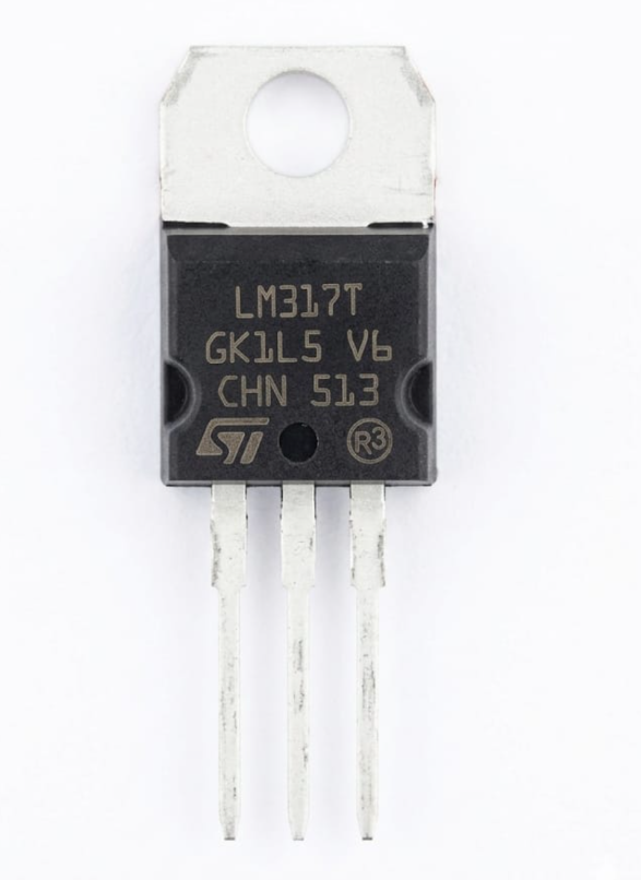A72 STMicroelectronics LM317T Adjustable Voltage Regulator, 1.2V to 37V 1.5A, TO-220 Package