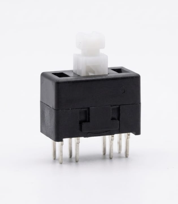 A178 6-Pin DPDT Push Button Switch - Self-Locking / Latching Tactile Switch