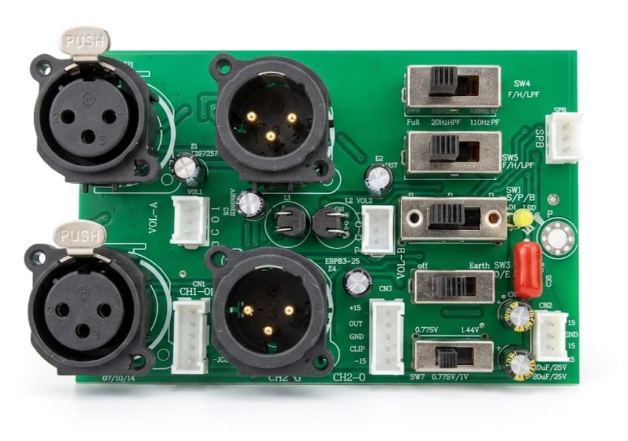 Rear Input PCB Board for HK-6000 Professional Power Amplifier