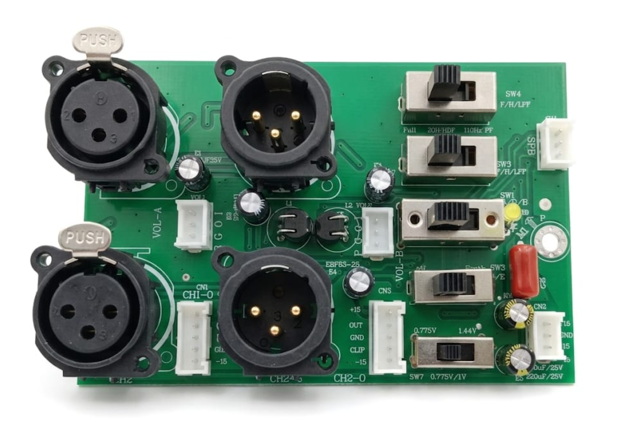 Rear Input PCB Board for HK-9000 High-Power Amplifier