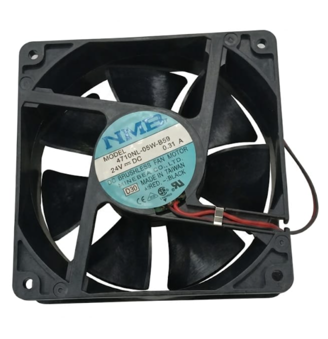 3u fan NMB 24V DC 120mm Industrial Cooling Fan for Server Cabinets & Industrial Equipment