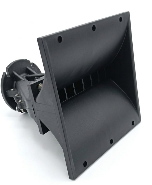 Professional Line Array Waveguide Flare Horn (23cm x 24cm) - High-Frequency Acoustic Lens for Dual 10"/12" Line Array Systems