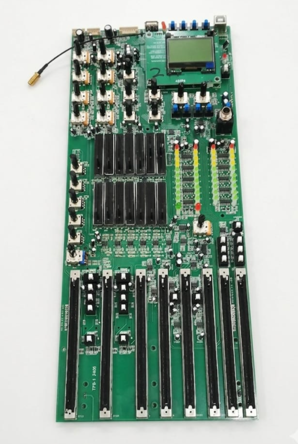 MIX-16 Output Control Board with LCD Display - 24-Bit DSP & USB Audio Interface