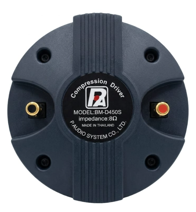 P.Audio BM-D450S Compression Driver - 8 Ohm Professional High-Frequency Tweeter