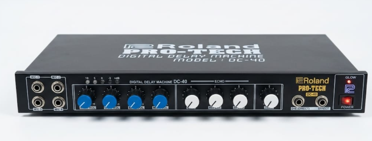 Roland Pro-Tech DC-40 Digital Delay Machine | Professional Echo Processor