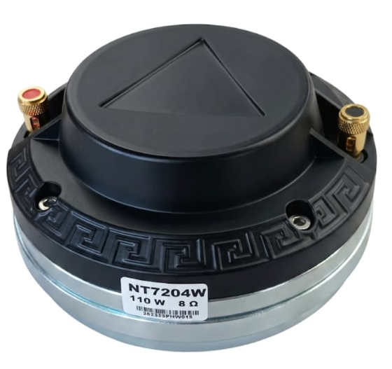 NT7204W Professional 110W Neodymium Compression Driver - 8 Ohm HF Unit