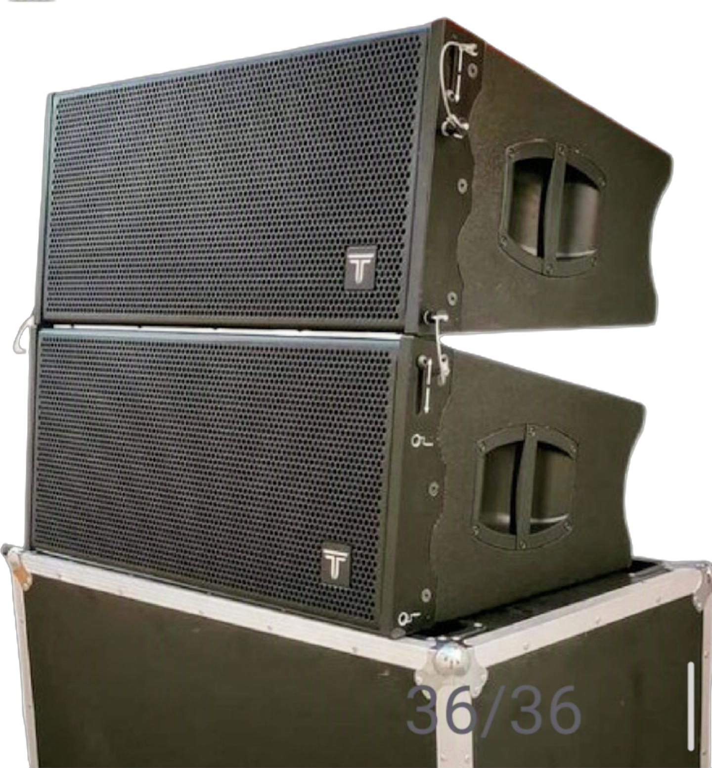 Line Array Dual 12inch TA212 (Pair with Flight Case)