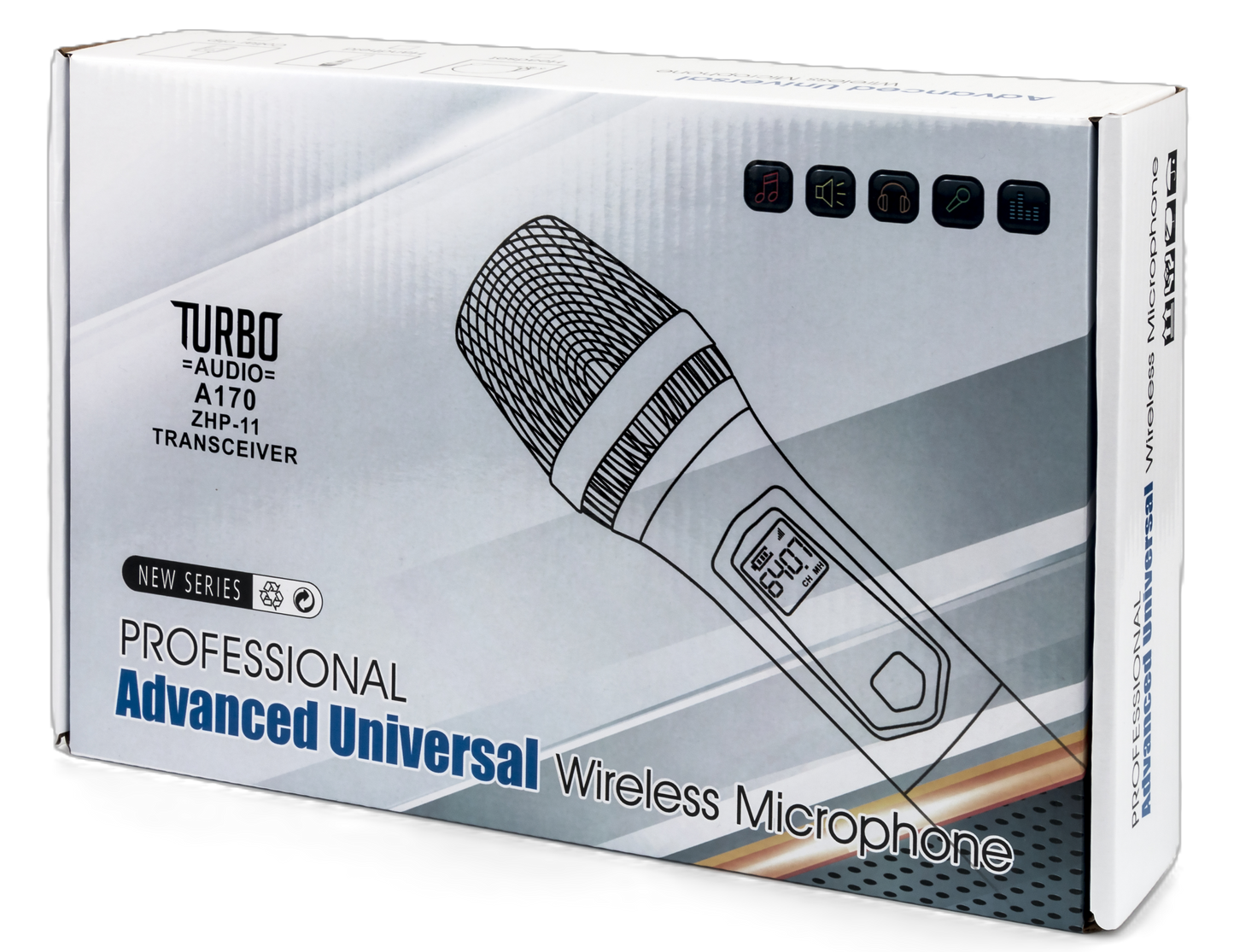 TURBO AUDIO A-170 DUAL MICROPHONE