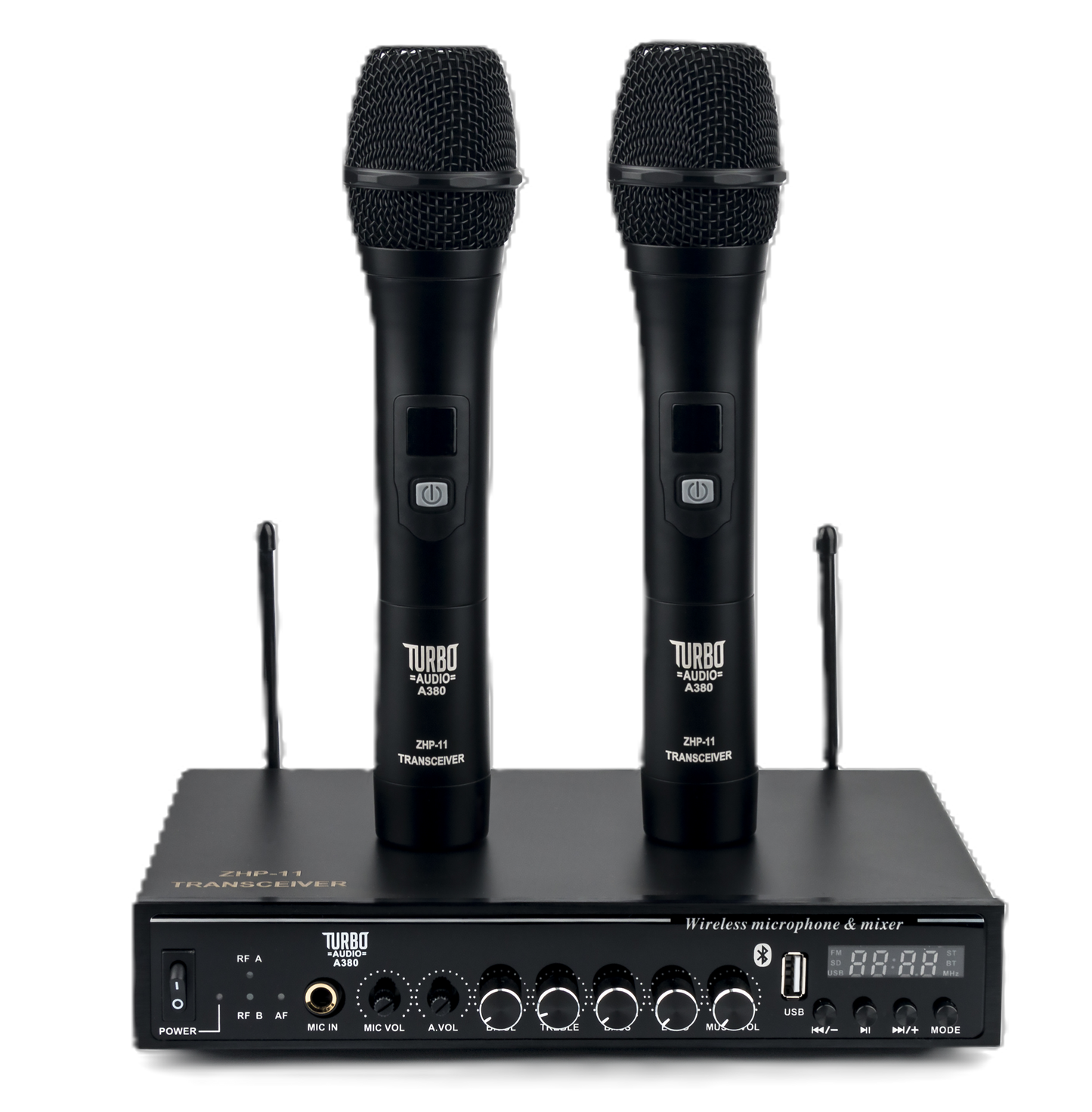TURBO AUDIO A-380 DUAL MICROPHONE