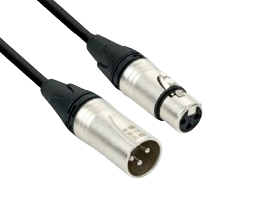 SLV XLR Male to Female Cable – 100% Pure Copper Audio Cable