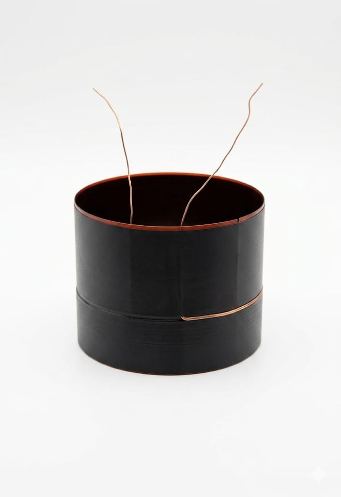 B18 2.5 Inch Speaker Voice Coil – Premium Copper Winding High Power Audio Coil