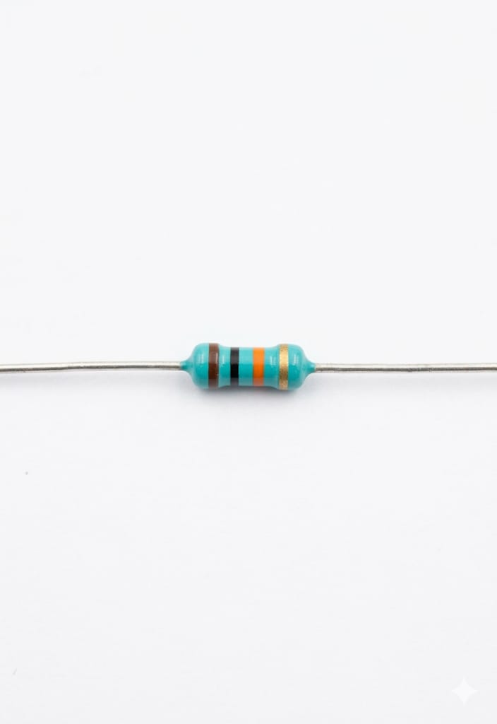 C35 10k Ohm Metal Film Resistor – 1/4 Watt (0.25W) ±5% Tolerance – High-Precision Through-Hole Resistor (40PCS)