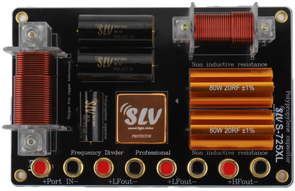 SLV S-725XL Professional 2-Way Crossover Network – High Power Frequency Divider