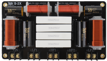 SLV S-2X Professional Audio Crossover Network For Dual 12 Dual HF Line Array