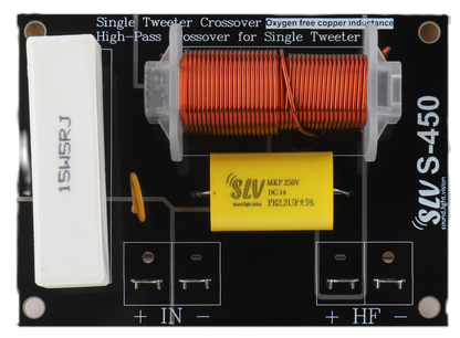 S-450  Tweeter ( HF DRIVER ) Crossover