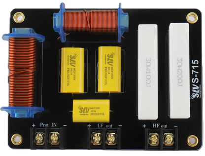 SLV S-715 Professional 2-Way Speaker Crossover – Best For Stage Monitors