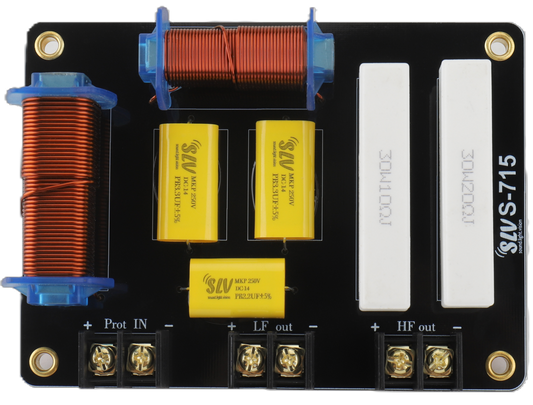 SLV S-715 Professional 2-Way Speaker Crossover – Best For Stage Monitors