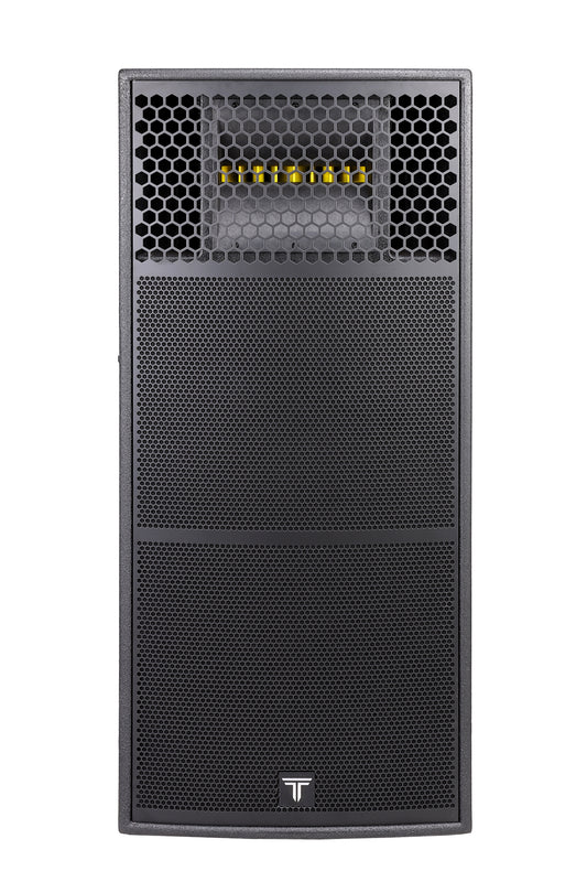 TA15XL Dual 15 Inch 2-Way Passive Speaker | 1600W LF + 125W HF | Birch Plywood Cabinet | Pro DJ & Live Show PA Speaker