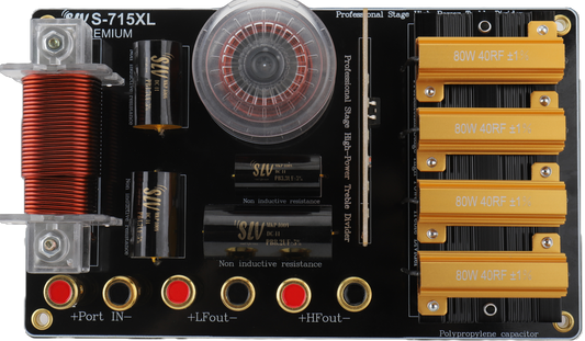 S715XL Premium Network for Stage Monitors and Single 2-Way Cabinets