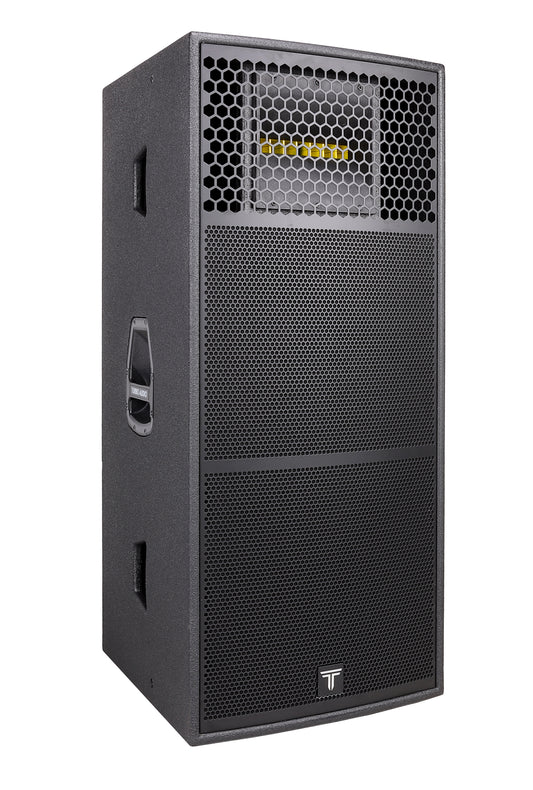TA15XL Dual 15 Inch 2-Way Passive Speaker | 1600W LF + 125W HF | Birch Plywood Cabinet | Pro DJ & Live Show PA Speaker