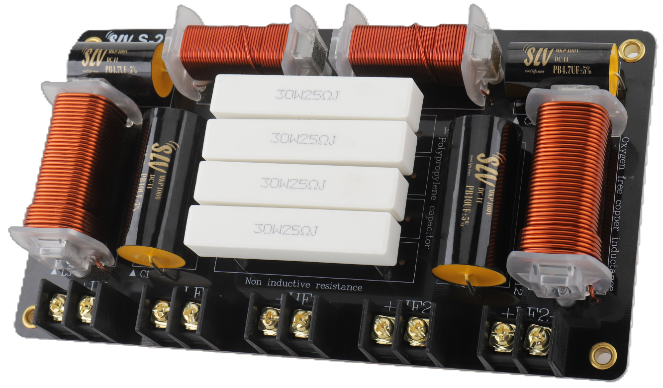 SLV S-2X Professional Audio Crossover Network For Dual 12 Dual HF Line Array