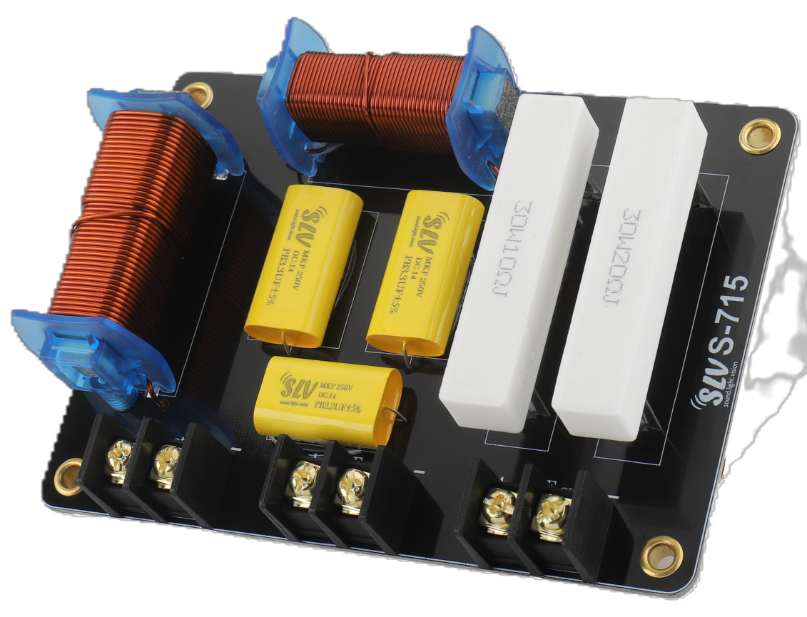 SLV S-715 Professional 2-Way Speaker Crossover – Best For Stage Monitors