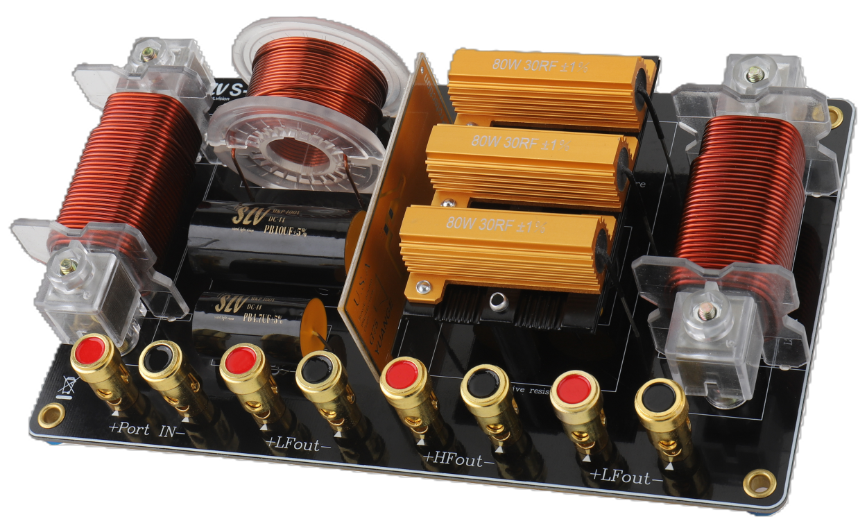 S725 XL Premium Crossover Board For Dual 2-Way Box