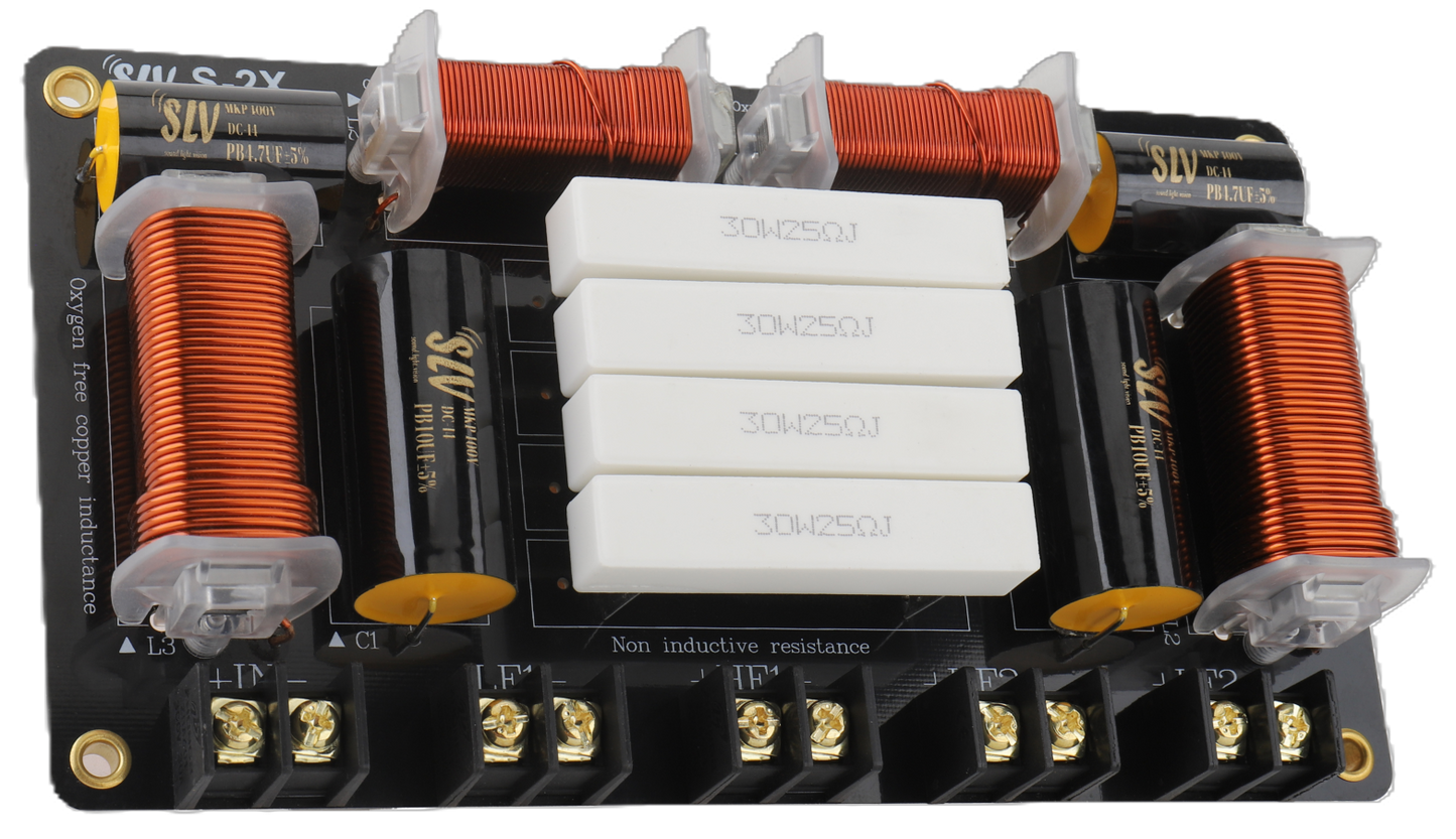 SLV S-2X Professional Audio Crossover Network For Dual 12 Dual HF Line Array