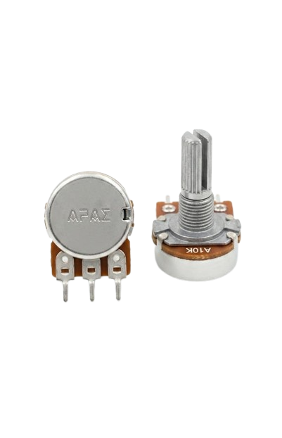 A232 A10K 10KΩ Rotary Potentiometer – Logarithmic Audio Volume Control (3 Pin)