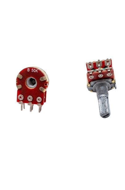 A236 B50K 50KΩ Rotary Potentiometer – Linear Volume Control (3 Pin, PCB/Panel Mount)