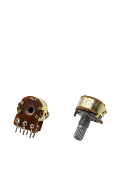 A244 B1CK Rotary Potentiometer – 1K Ohm Volume Control Knob (Linear, Multi-Pin)