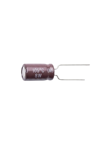 A253 4.7µF 100V Electrolytic Capacitor – Radial Lead Capacitor (High Quality)