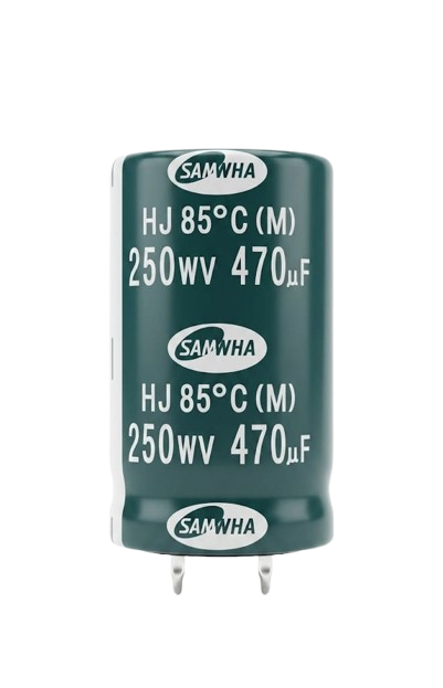 A268 250V 470µF Electrolytic Capacitor – High Voltage Radial Capacitor (85°C)