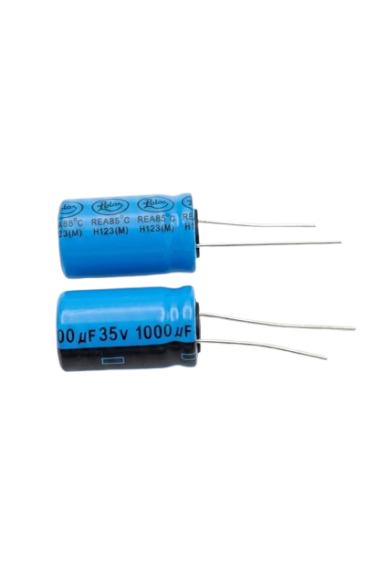 A301  35V 1000µF Electrolytic Capacitor – Radial Lead High-Capacity Capacitor (85°C)