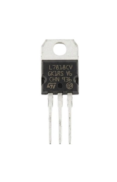 A374 L7818CV 18V Voltage Regulator IC – TO-220 Linear Positive Regulator (STMicroelectronics)