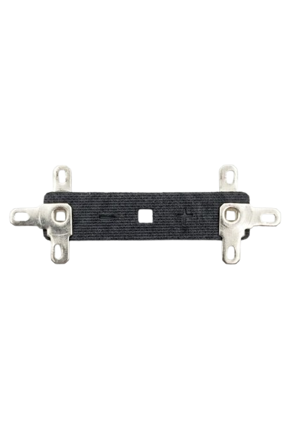 A403 Battery Holder Contact Plate – Spring Terminal Connector with Positive & Negative Tabs
