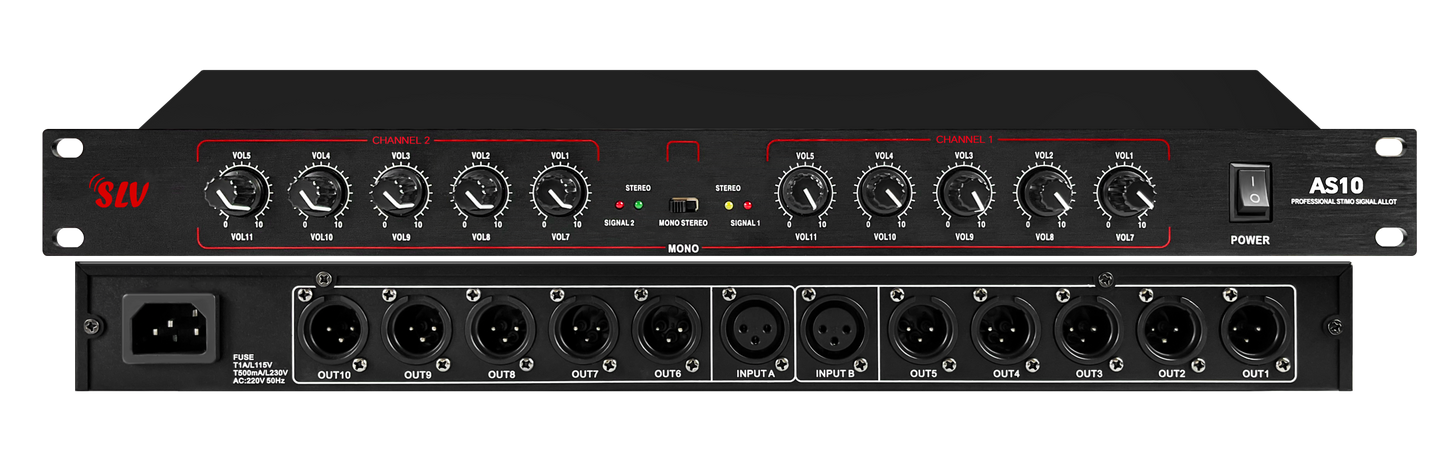 Audio Splitter or Distributer AS10