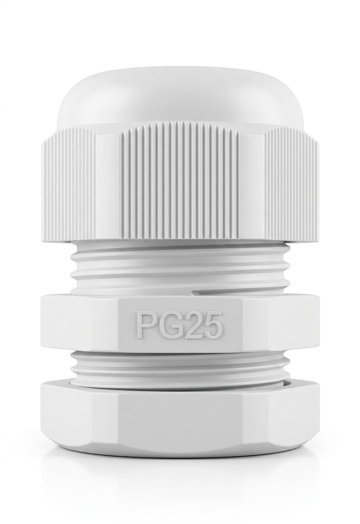 C121 PG25 Nylon Cable Gland – Waterproof Joint for 16mm to 21mm Cables
