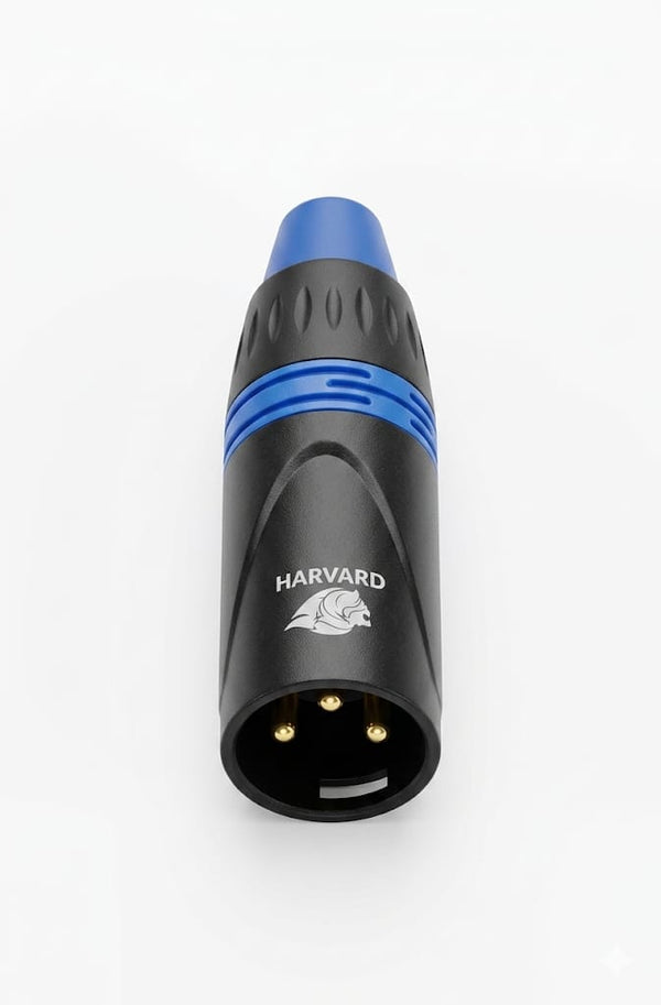 C132 Harvard 3-Pin XLR Male Cable Connector