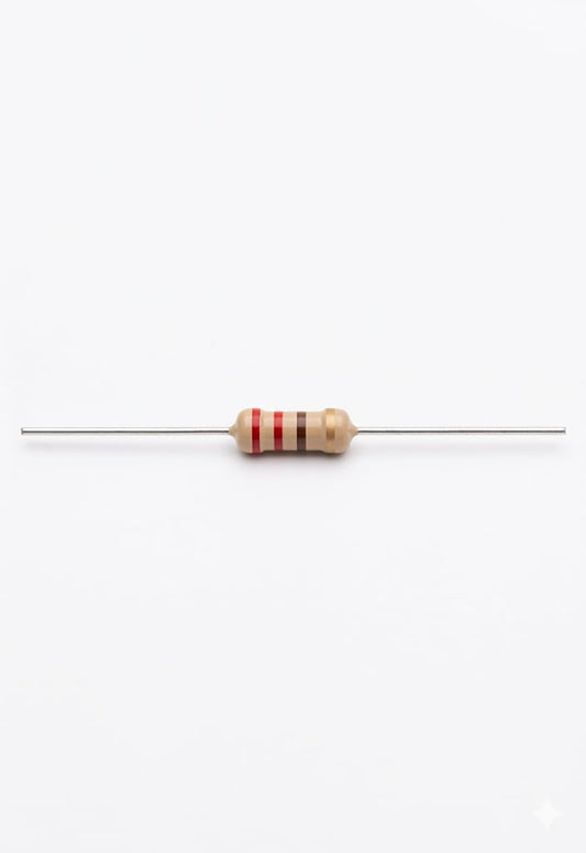 C16 Through-Hole Axial Resistor | High Performance Electronic Resistor for PCB, DIY & Repair Projects (40PCS)